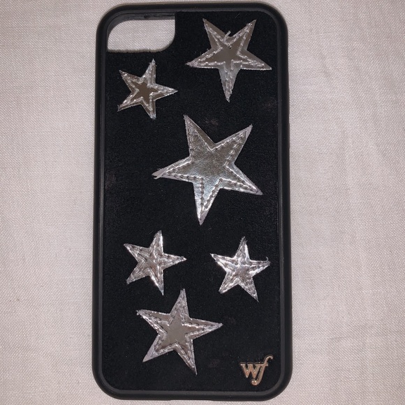 Wildflowers Accessories - WILDFLOWER IPhone 6/7/8 Velvet Silver Stars Case🌟
